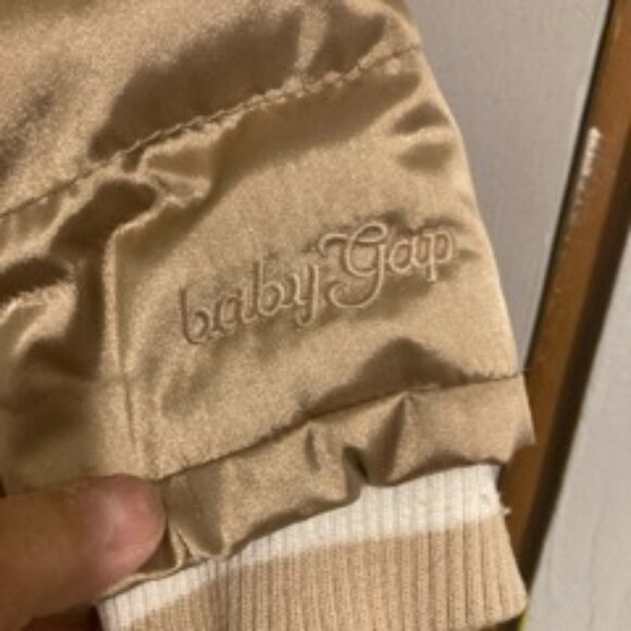 #12 Baby Gap Down Parka Gold, Size Toddler 18-24 Months - Picture 3 of 8